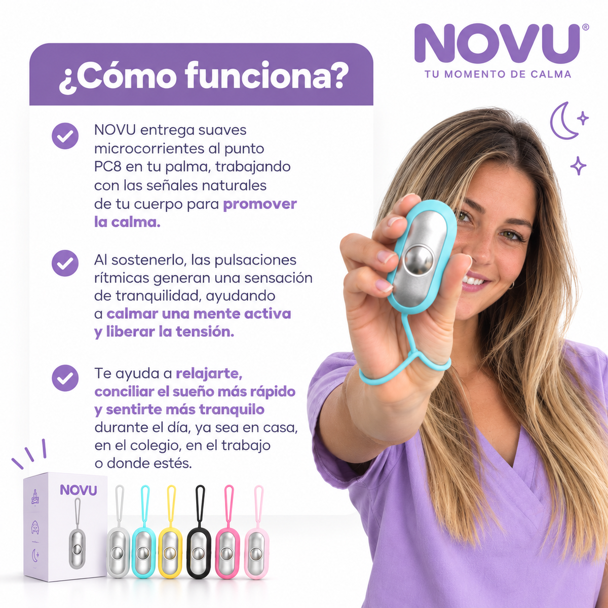 NOVU | Dispositivo de Relajación